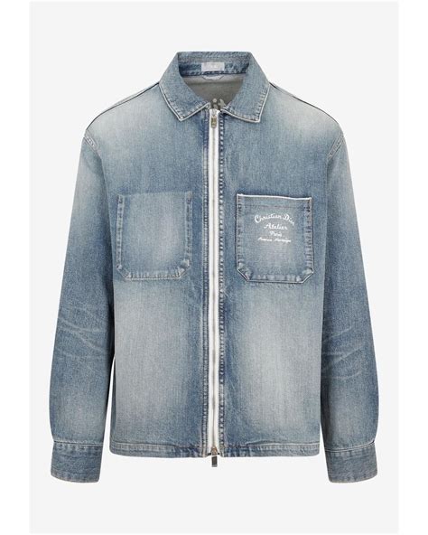 dior denim jacket|christian Dior jacket men's.